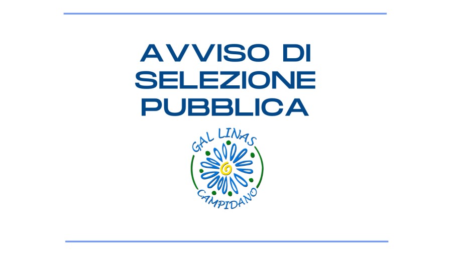 Avviso di selezione pubblica